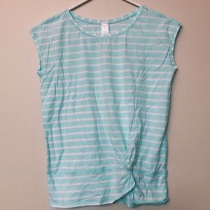 Ivivva Short-Sleeve Knot Top